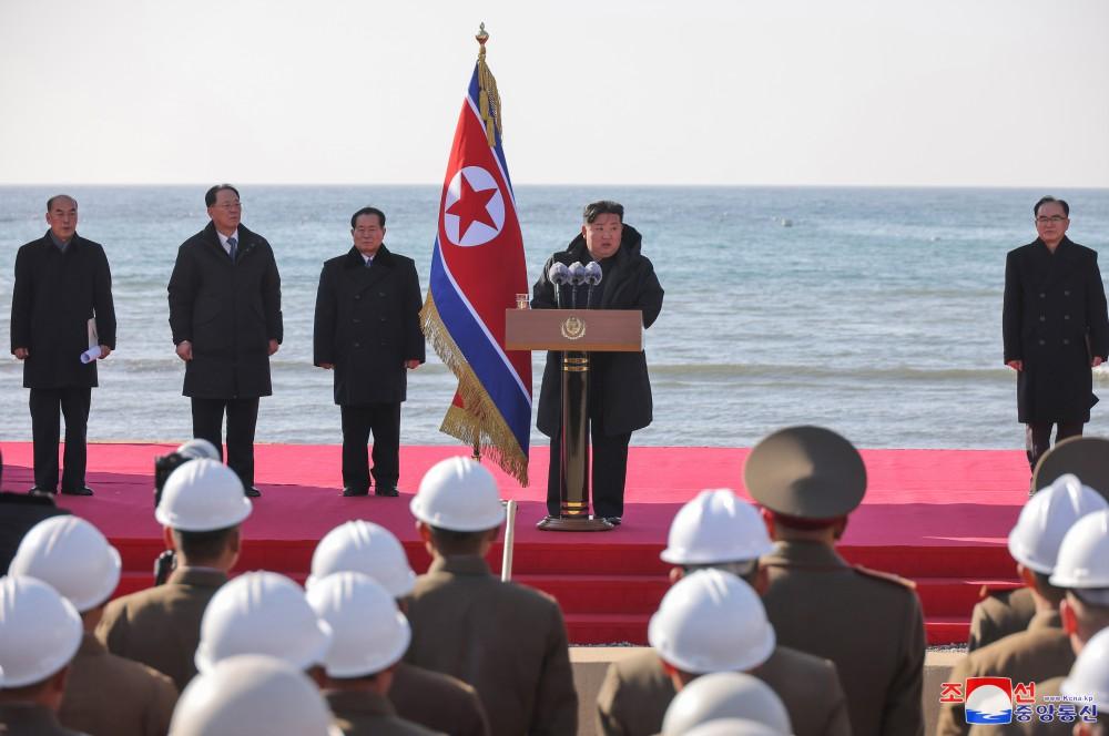 Groundbreaking Ceremony of Rakwon County  Offshore